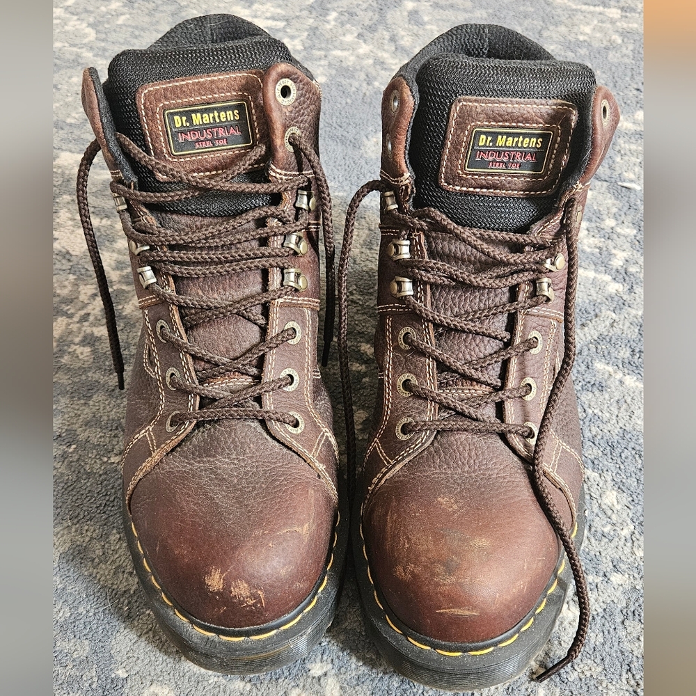 Dr. Martens Air Wair Men's Brown Industrial Boots 13
